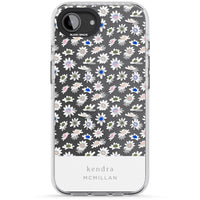 Personalised Grey & White Daisies