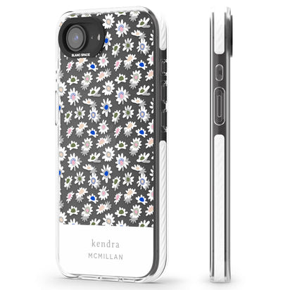 Personalised Grey & White Daisies