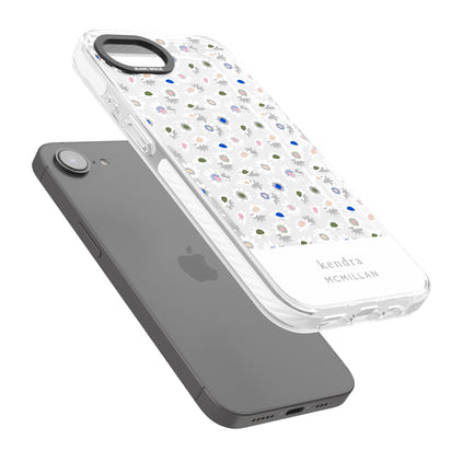 Personalised Grey & White Daisies