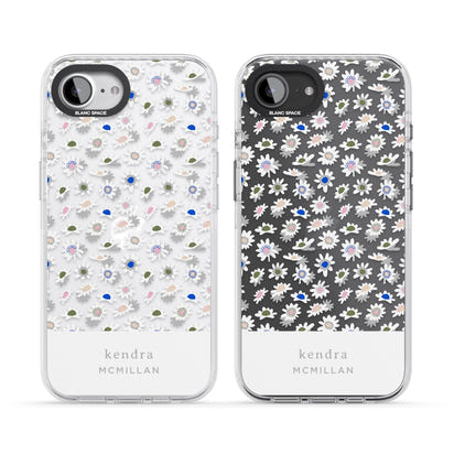 Personalised Grey & White Daisies