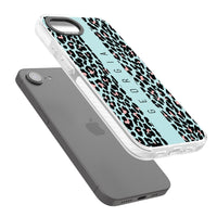 Léopard bleu personnalisé