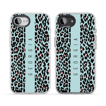 Léopard bleu personnalisé