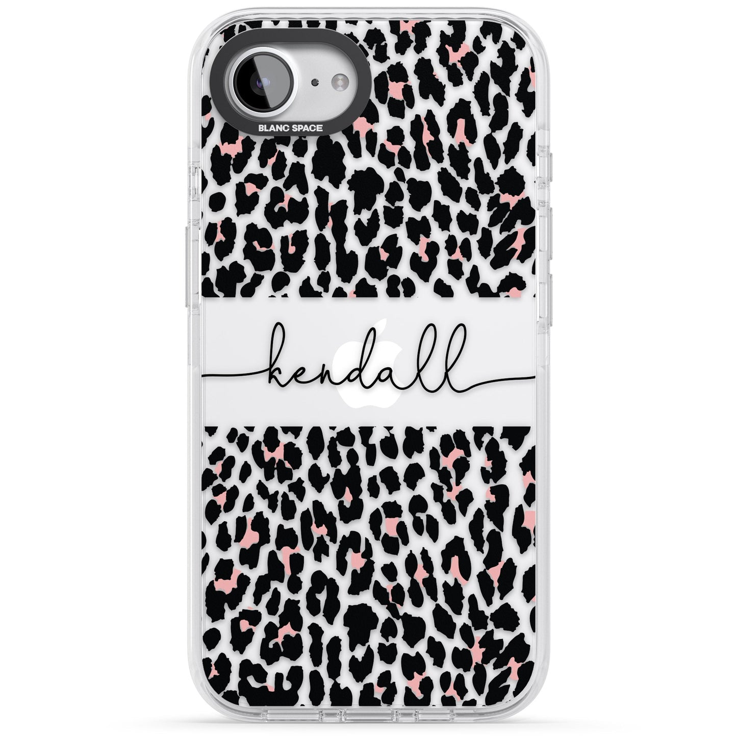 Personalised Cursive Leopard Spots