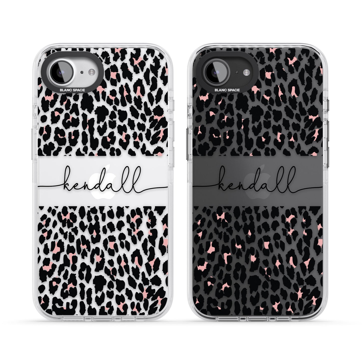 Personalised Cursive Leopard Spots