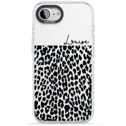 Personalised Seafoam Leopard
