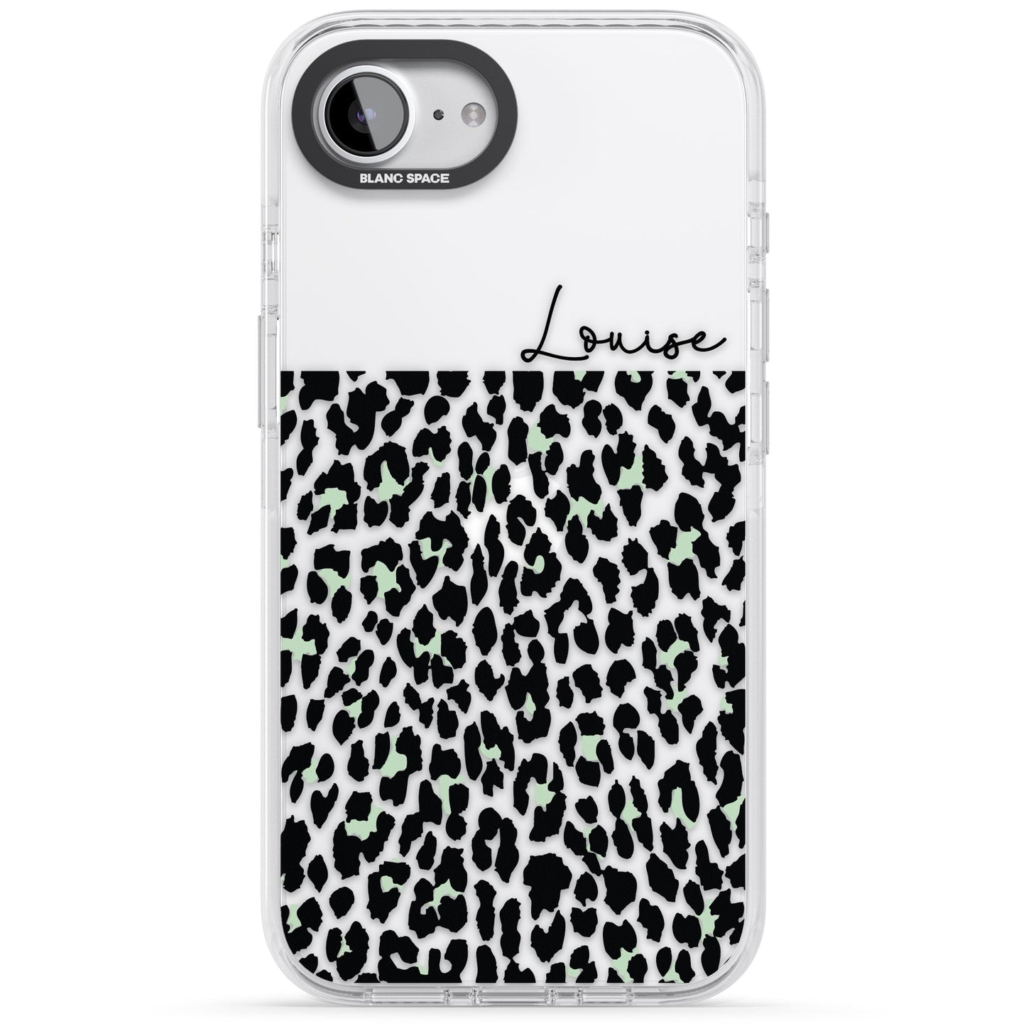 Personalised Seafoam Leopard
