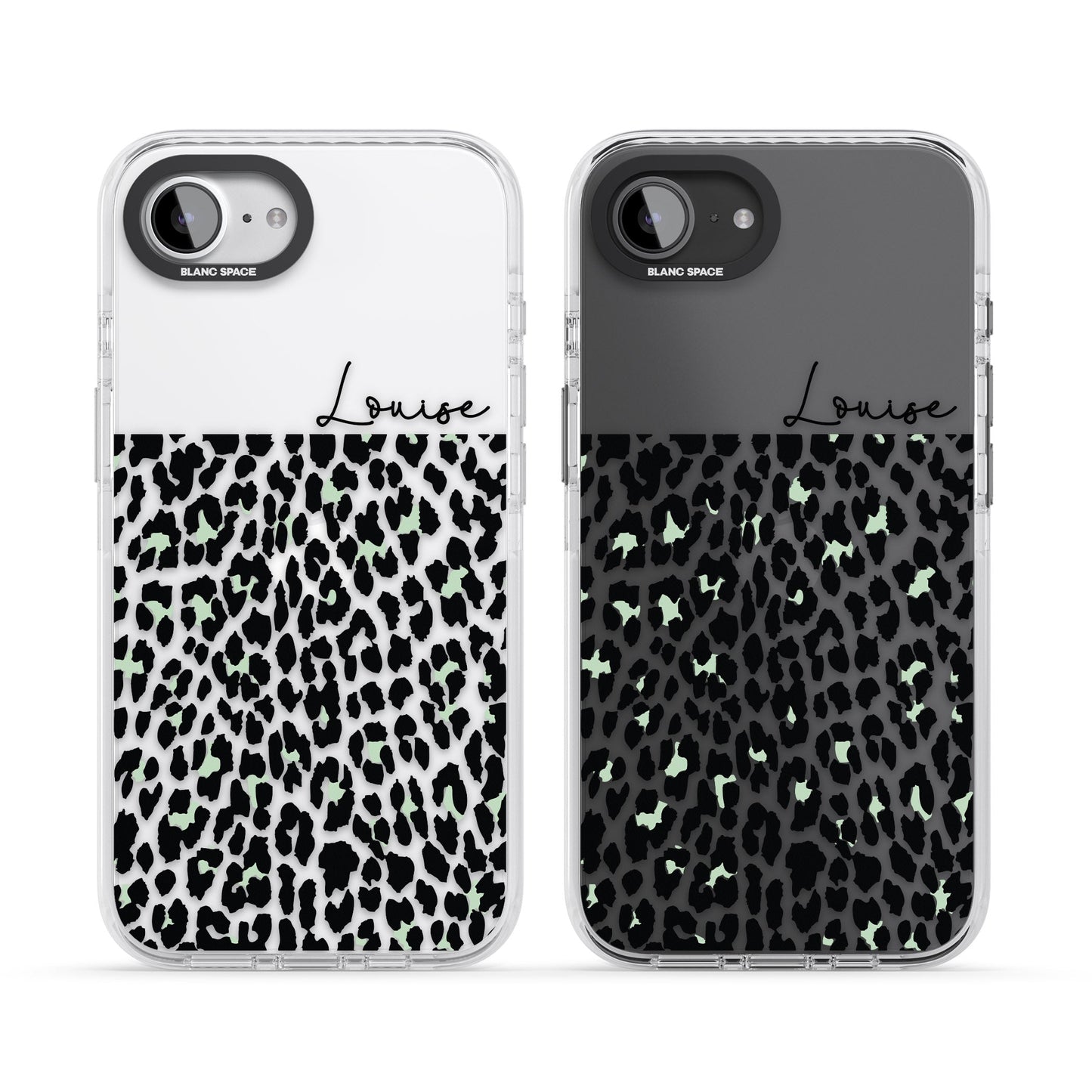 Personalised Seafoam Leopard