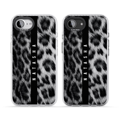 Personalised Snow Leopard Print