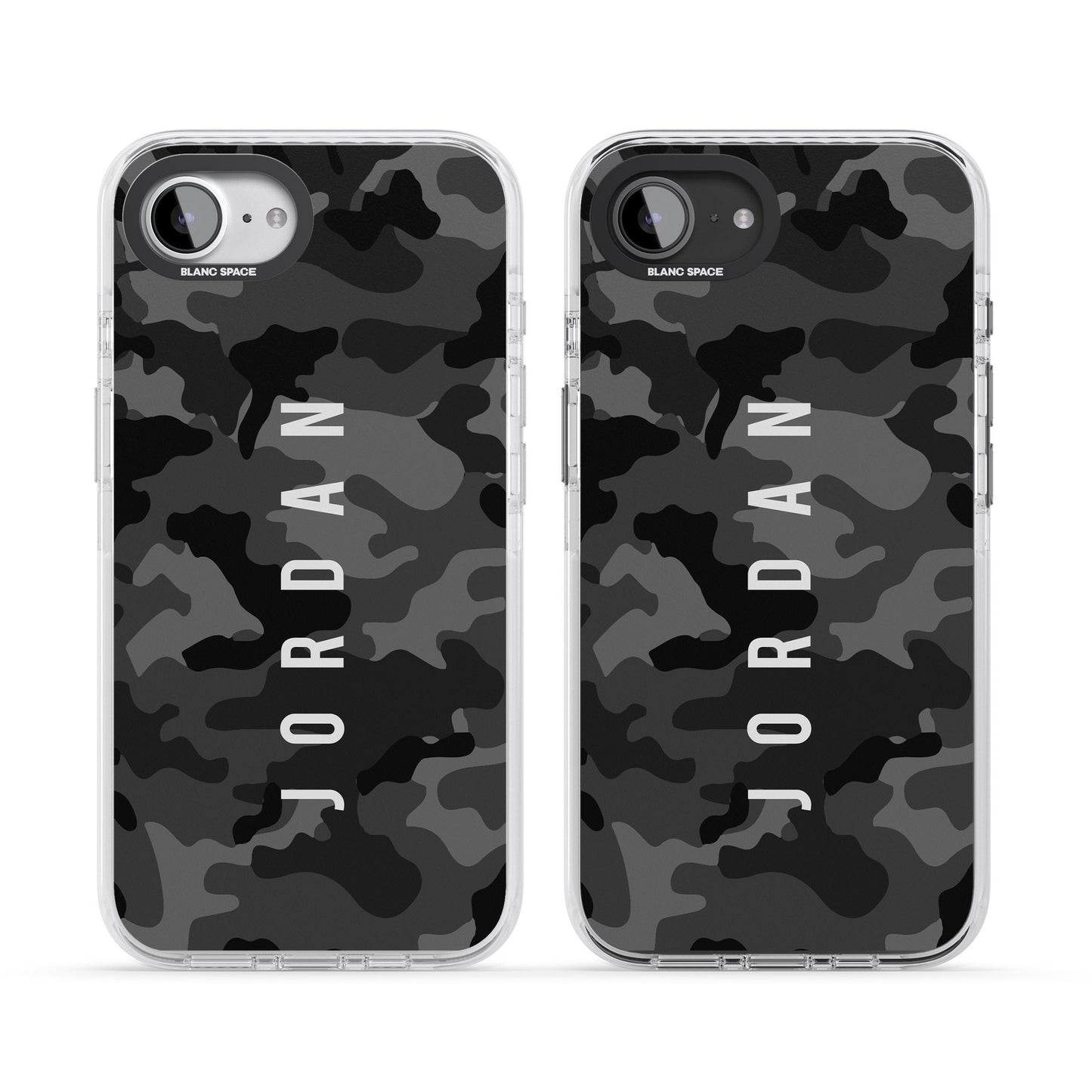 Personalised Black Camouflage Name