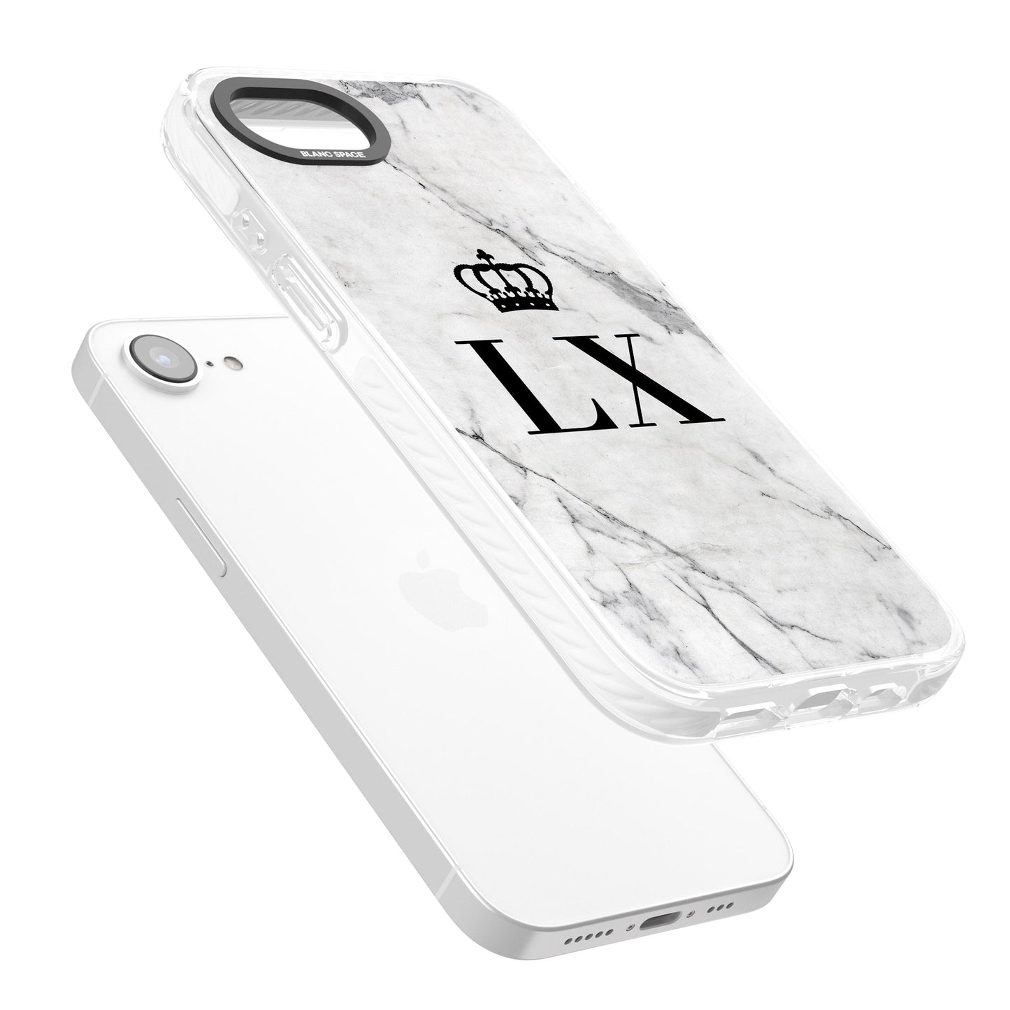 Personalised Initial Crown Marble