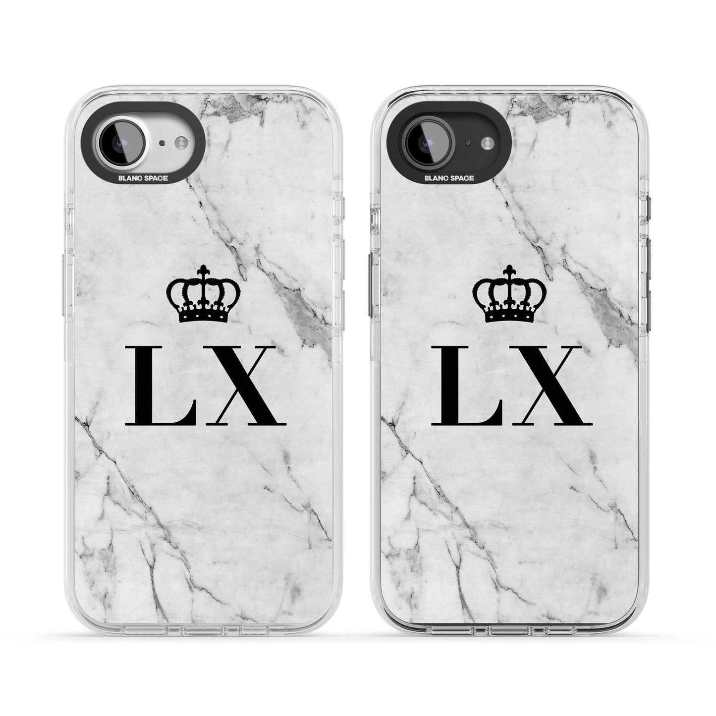 Personalised Initial Crown Marble