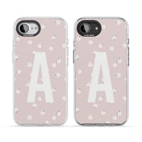 Personalised Pink Daisy Initial