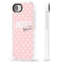 Personalised Pink Polka