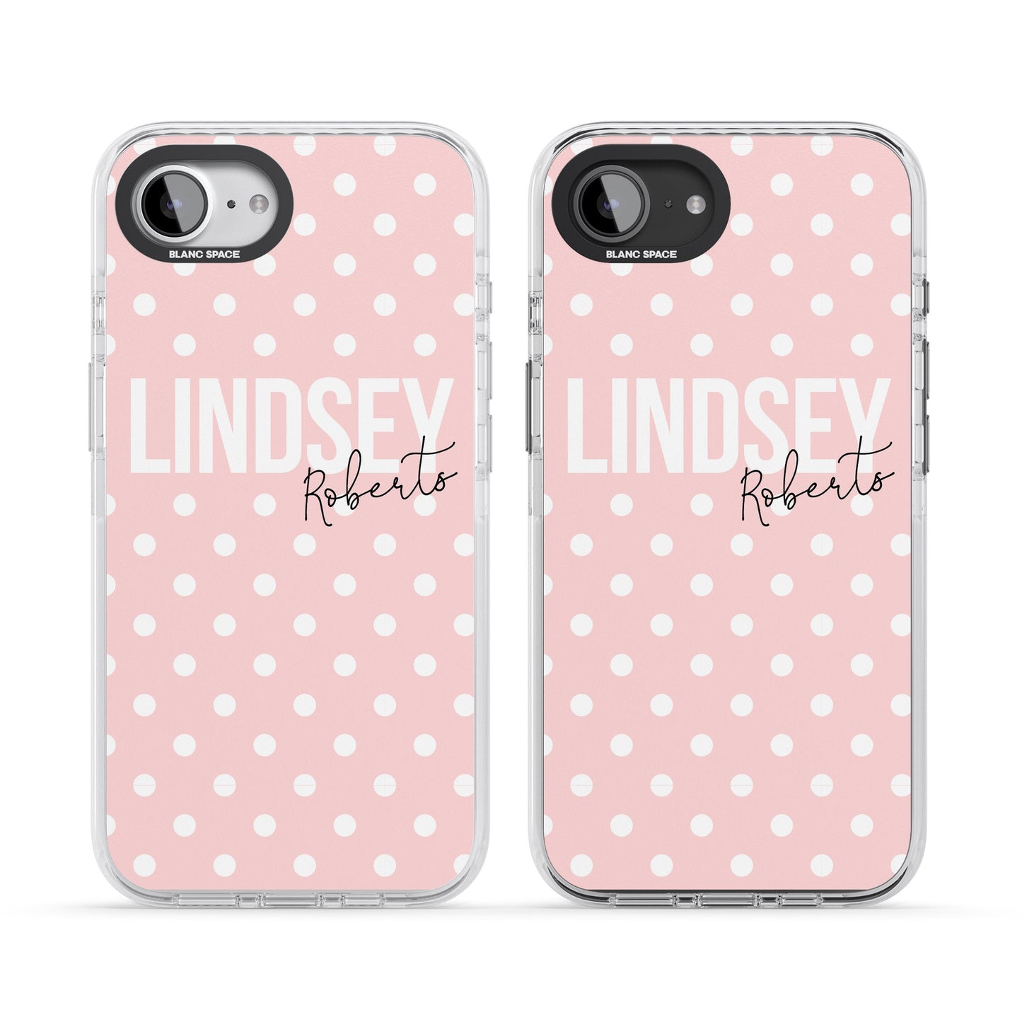 Personalised Pink Polka