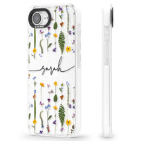 Chaîne de fleurs sauvages personnalisée