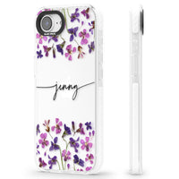 Personalised Purple Violets