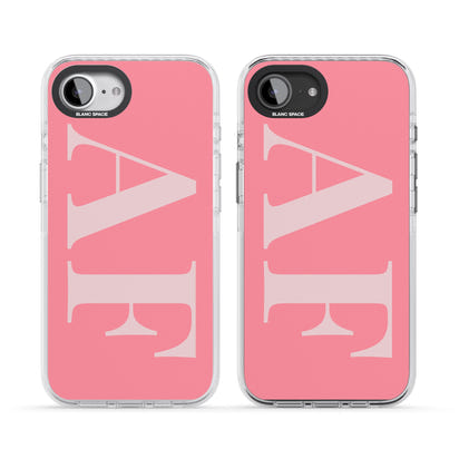 Personalised Light & Dark Pink Green Letters