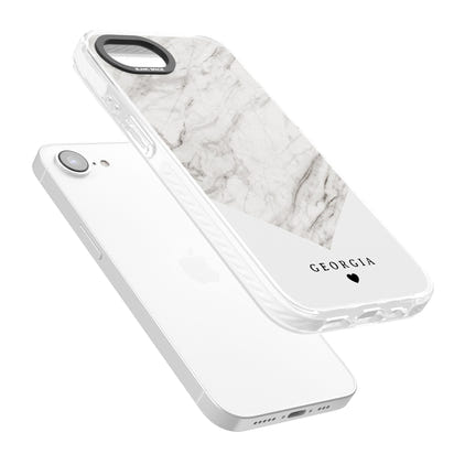 Personalised White Marble