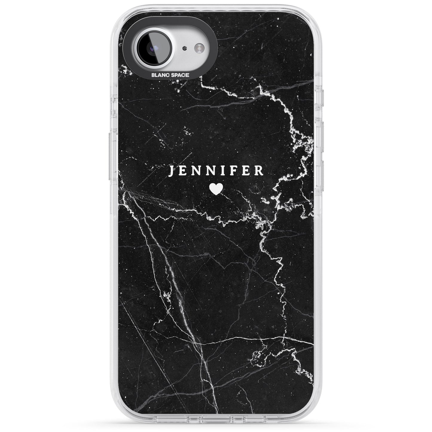 Personalised Black Marble