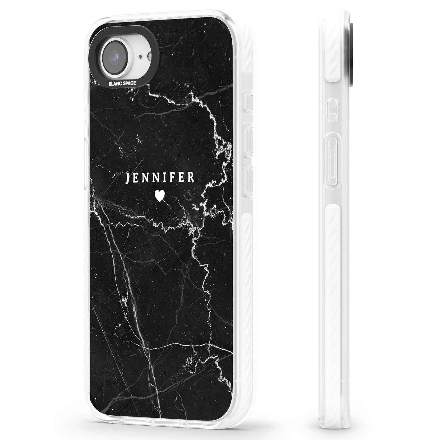 Personalised Black Marble