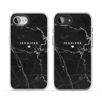 Personalised Black Marble