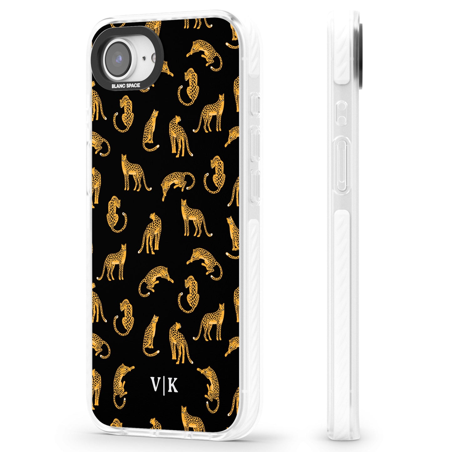 Personalised Gold Cheetah Pattern