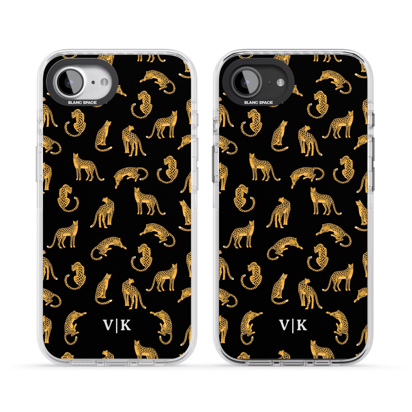 Personalised Gold Cheetah Pattern