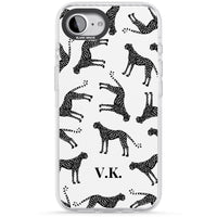 Personalised Black & White Cheetah Pattern