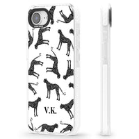 Personalised Black & White Cheetah Pattern