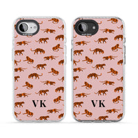 Personalised Pink Safari Tiger Pattern