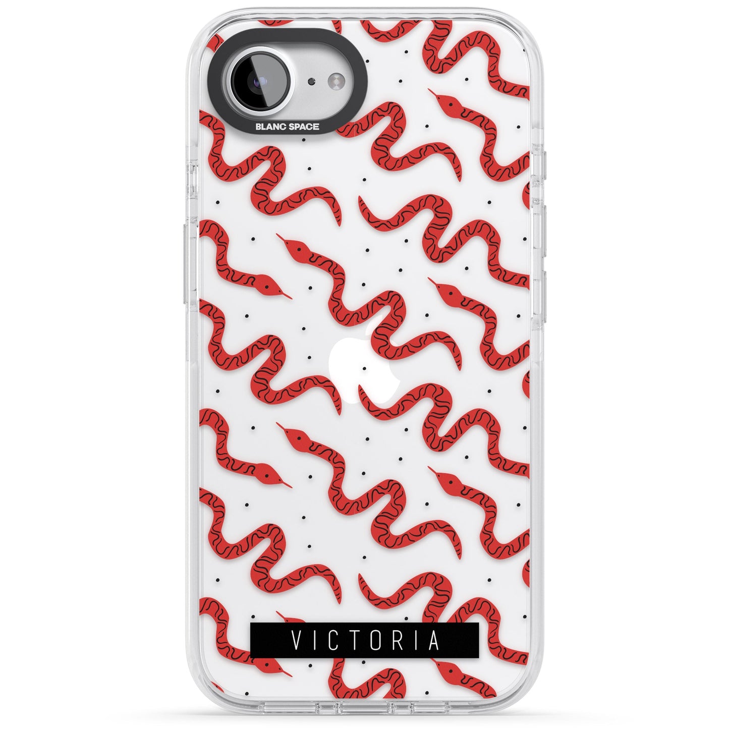Personalised Red Snake Pattern