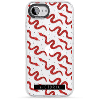 Personalised Red Snake Pattern