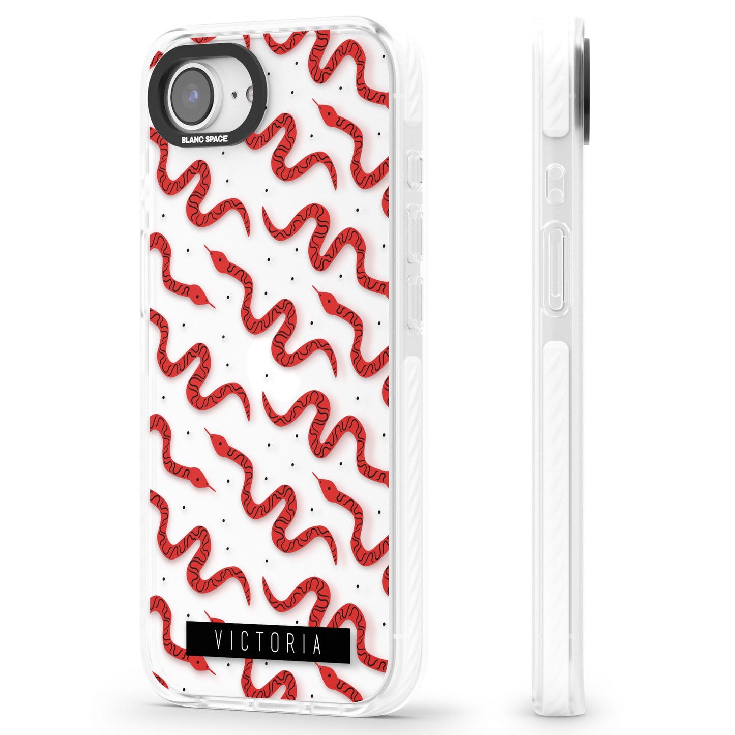 Personalised Red Snake Pattern