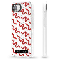 Personalised Red Snake Pattern
