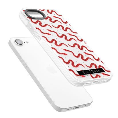 Personalised Red Snake Pattern