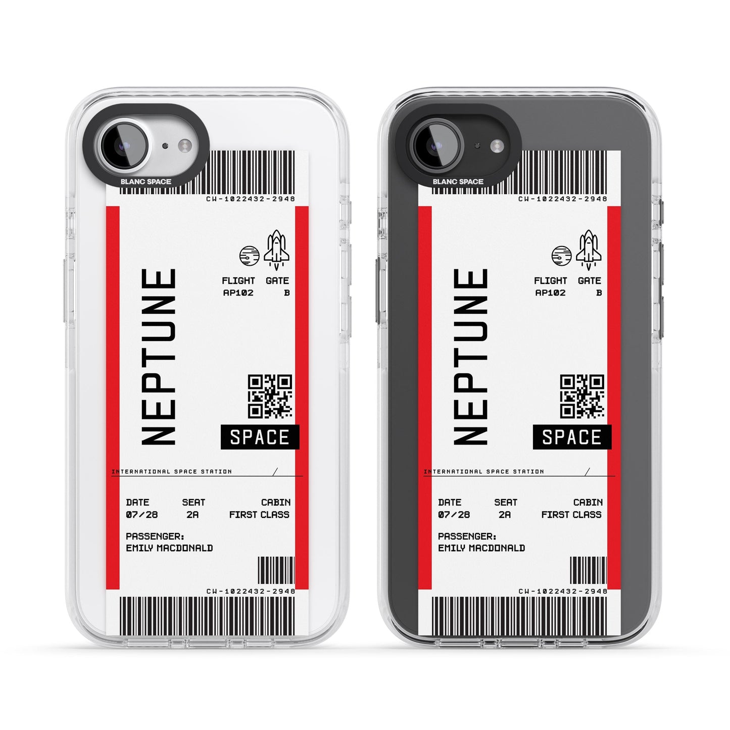 Personalisierte Neptune-Reisekarte