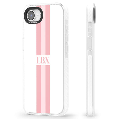 Personalised Minimal Pink Stripe