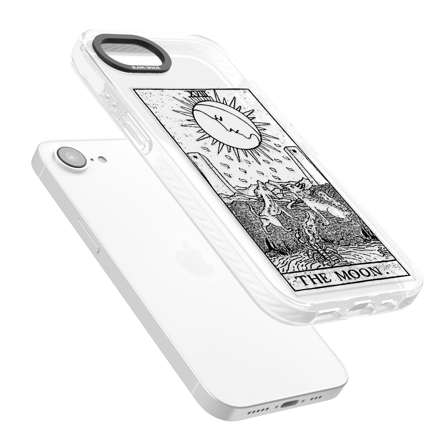 Personalised The Moon Tarot Card (Clear)