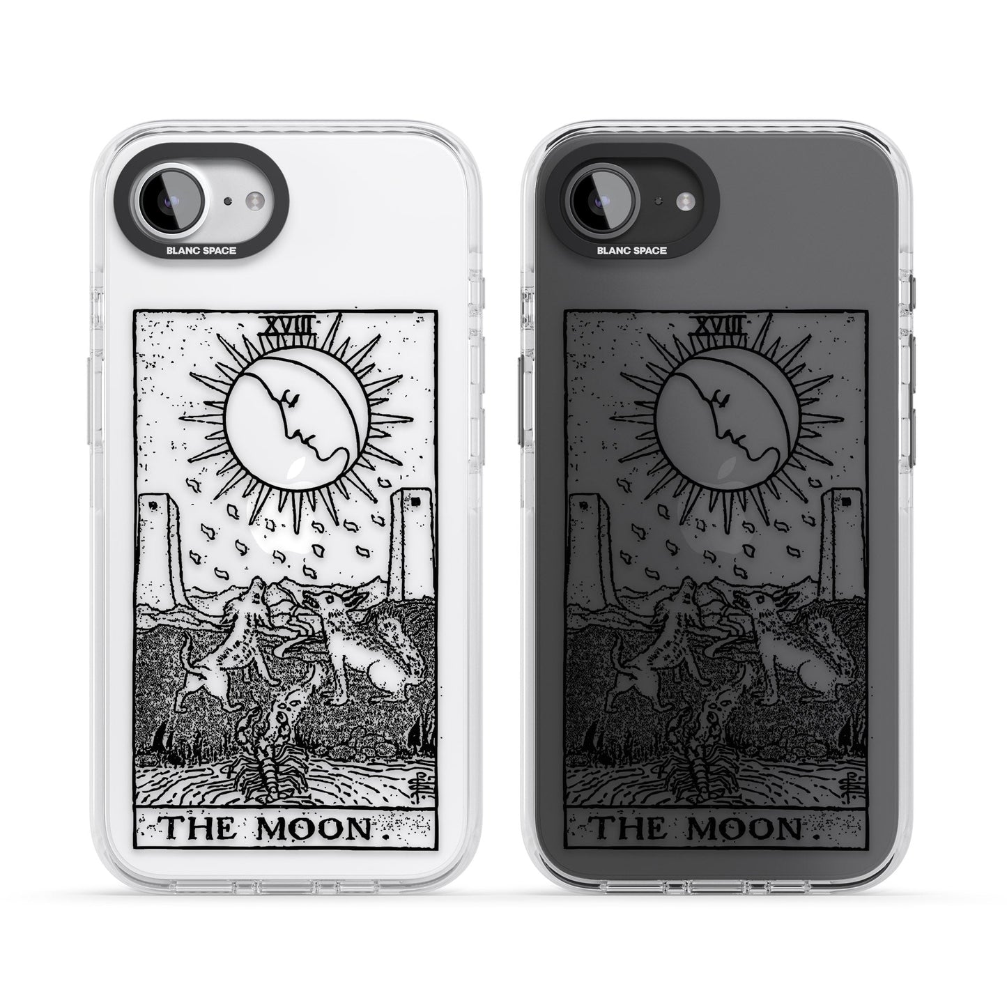Personalised The Moon Tarot Card (Clear)