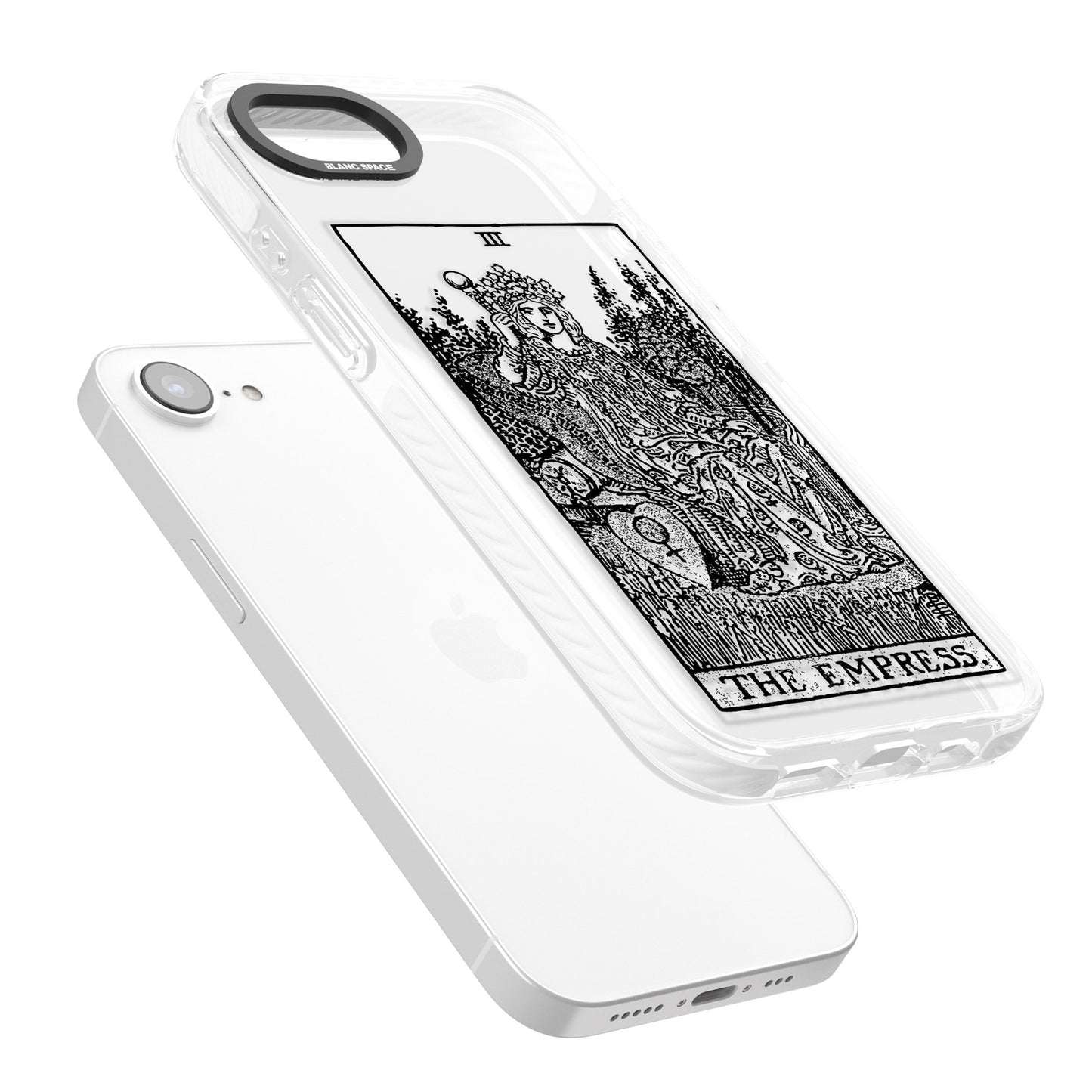 Personalisierte Tarotkarte „Die Kaiserin“ (Transparent)