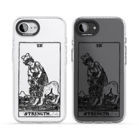 Personalisierte Stärke-Tarotkarte (Transparent)