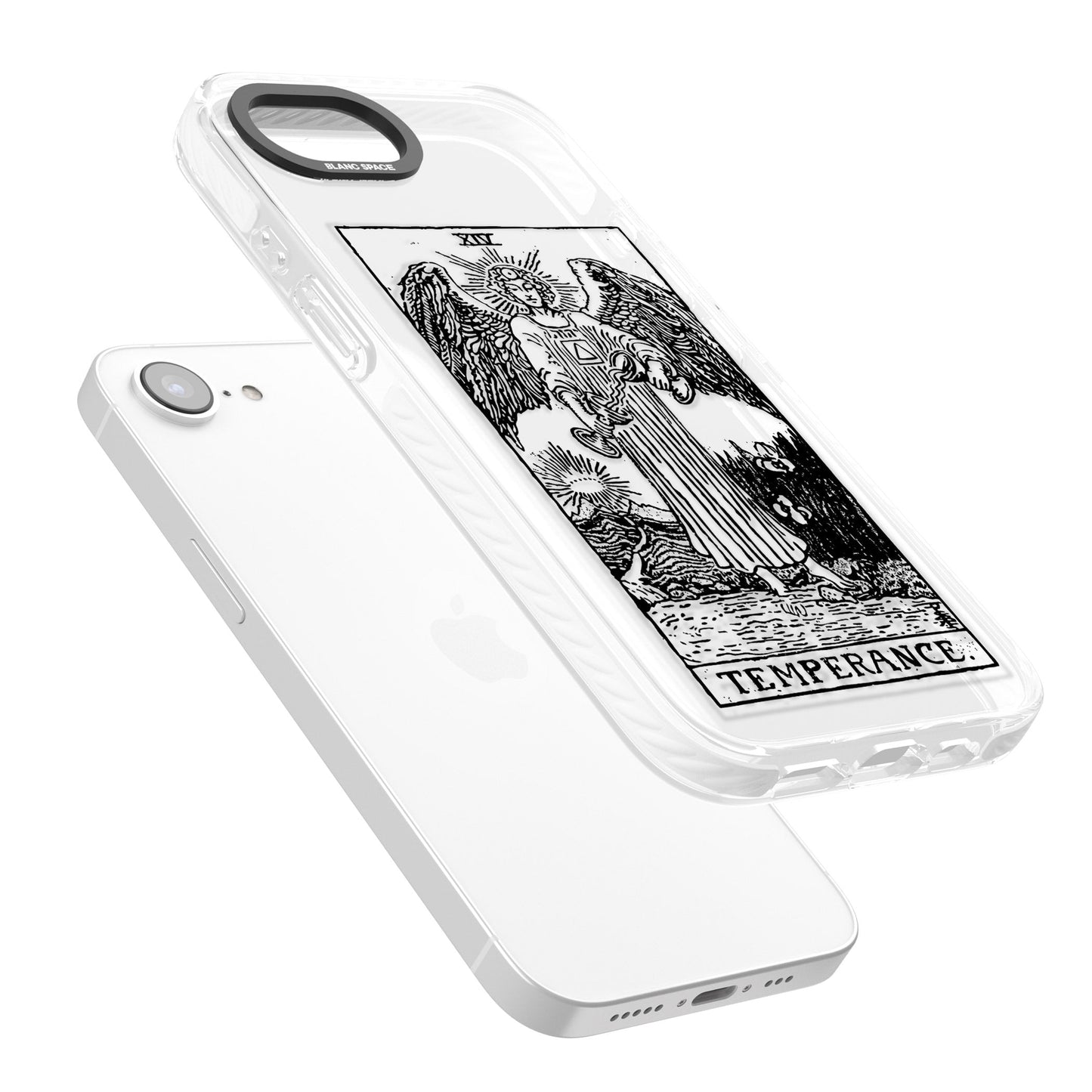 Personalisierte Temperanz-Tarotkarte (Transparent)