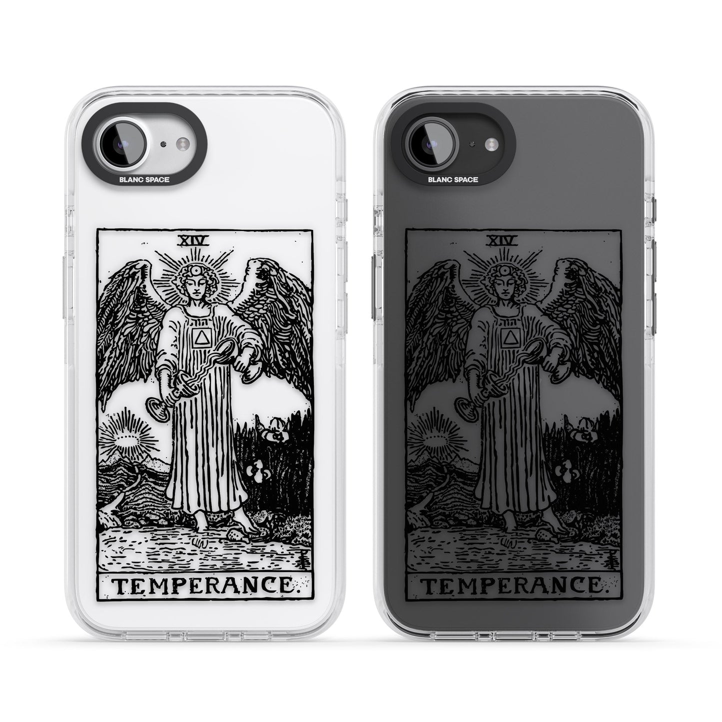 Personalisierte Temperanz-Tarotkarte (Transparent)