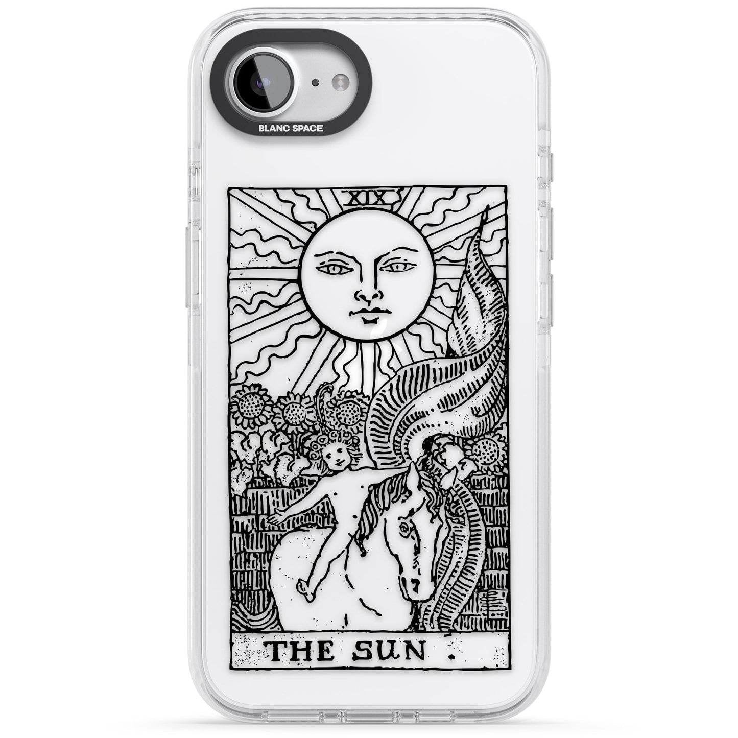 Personalised The Sun Tarot Card (Clear)