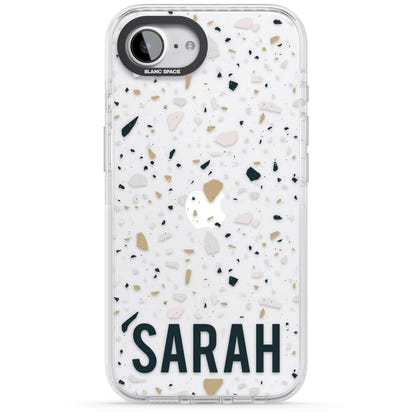 Personalised Terrazzo Blue, Pink, Brown