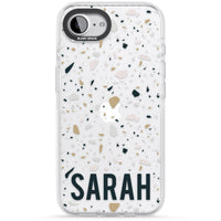 Personalised Terrazzo Blue, Pink, Brown