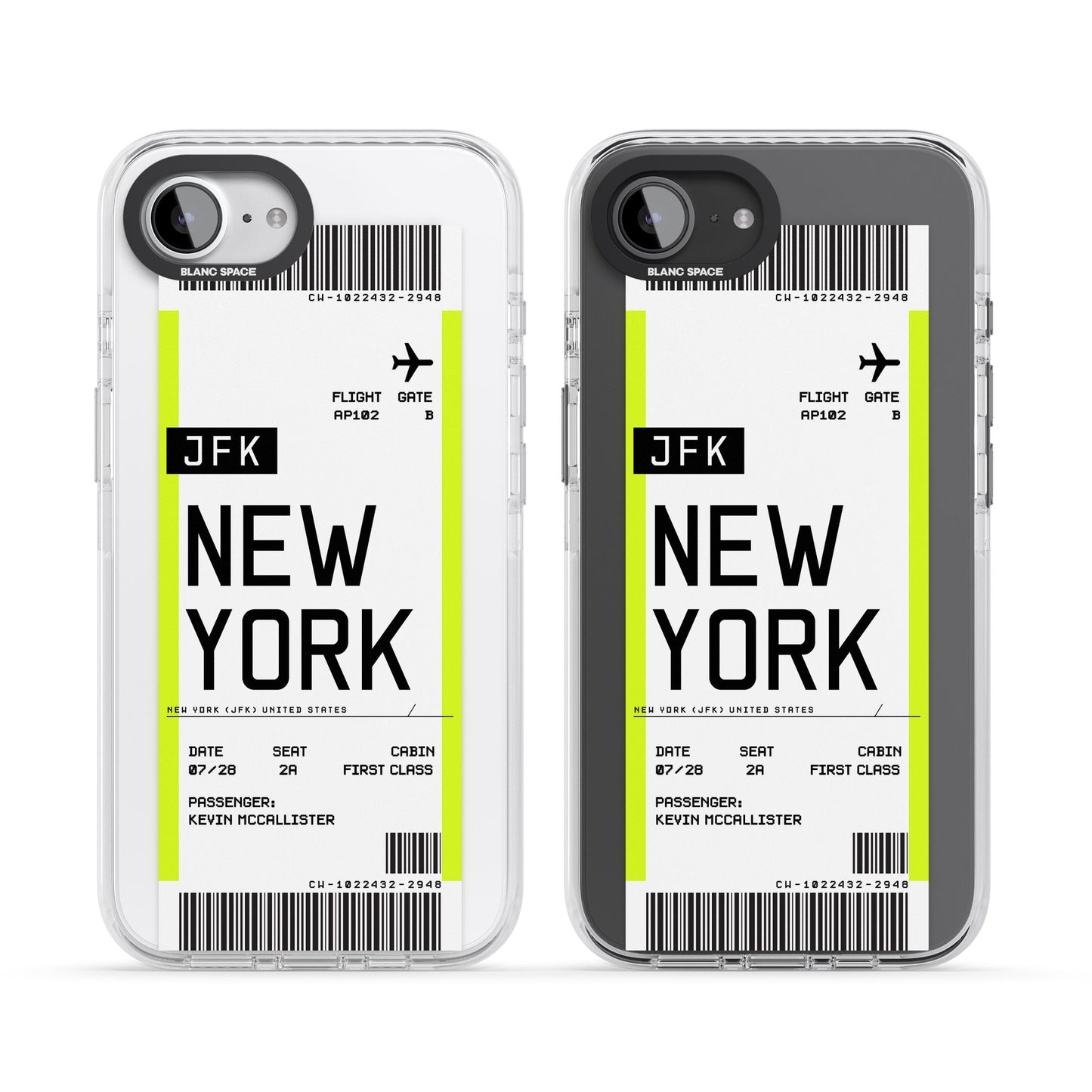 Personalised New York Boarding Pass