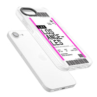 Personalisierte Bordkarte für Los Angeles