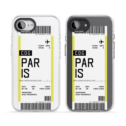 Personalised Paris Boarding Pass
