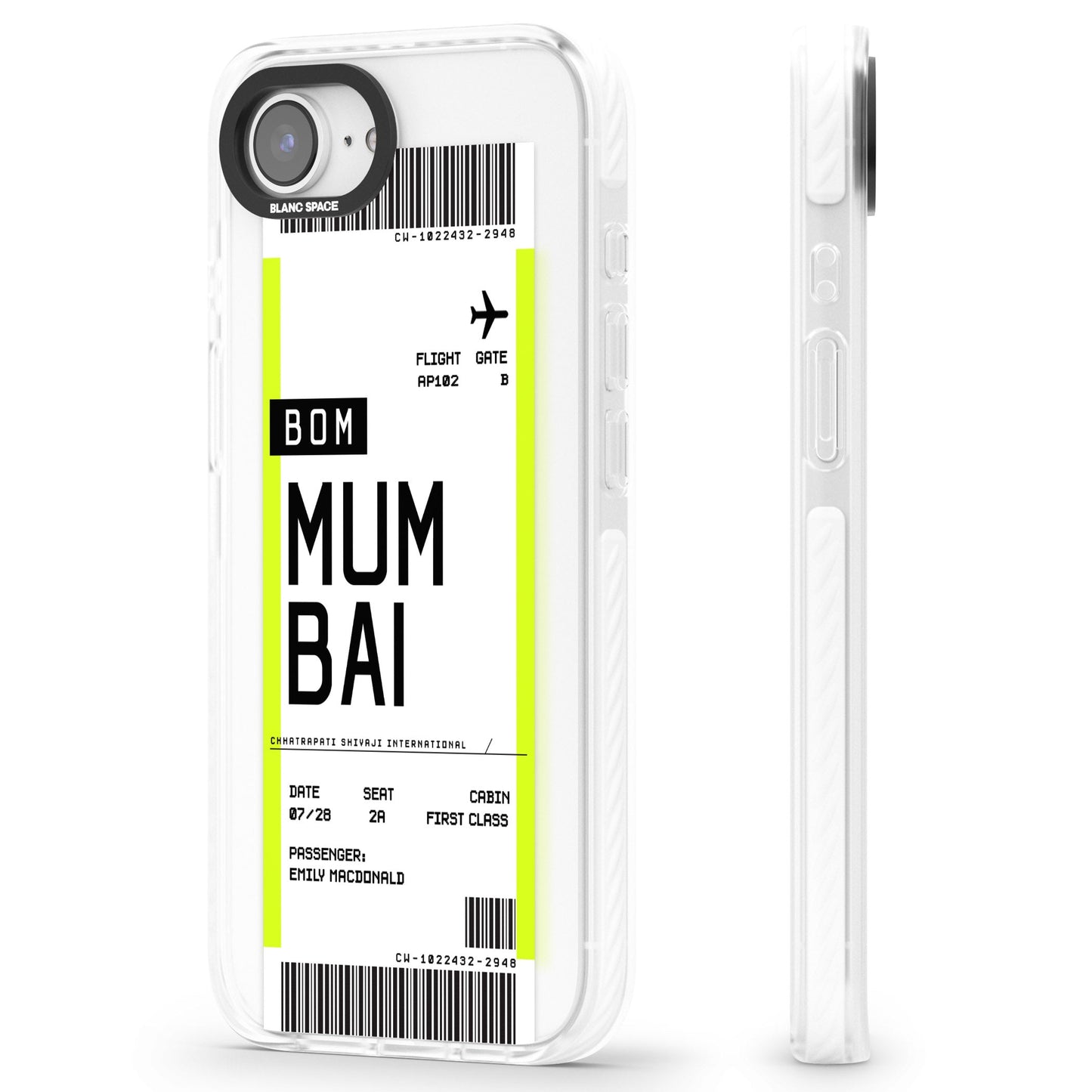 Personalised Mumbai Boarding Pass